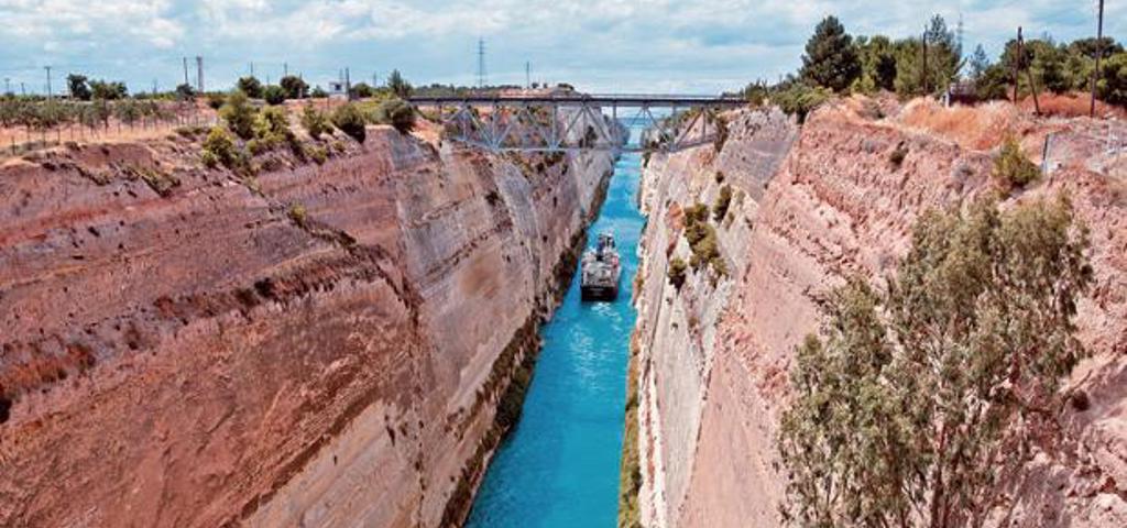 The Corinth Canal will be open from June 1st 2023